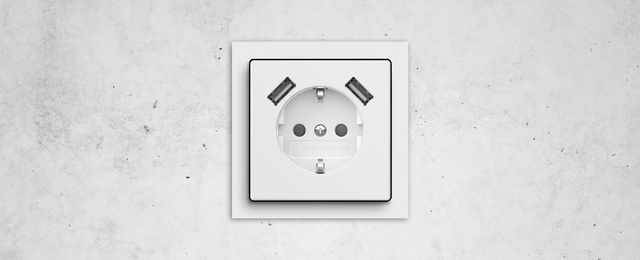 SCHUKO® USB-Steckdose bei M&B Elektrotechnik GmbH in Unterwellenborn OT Bucha