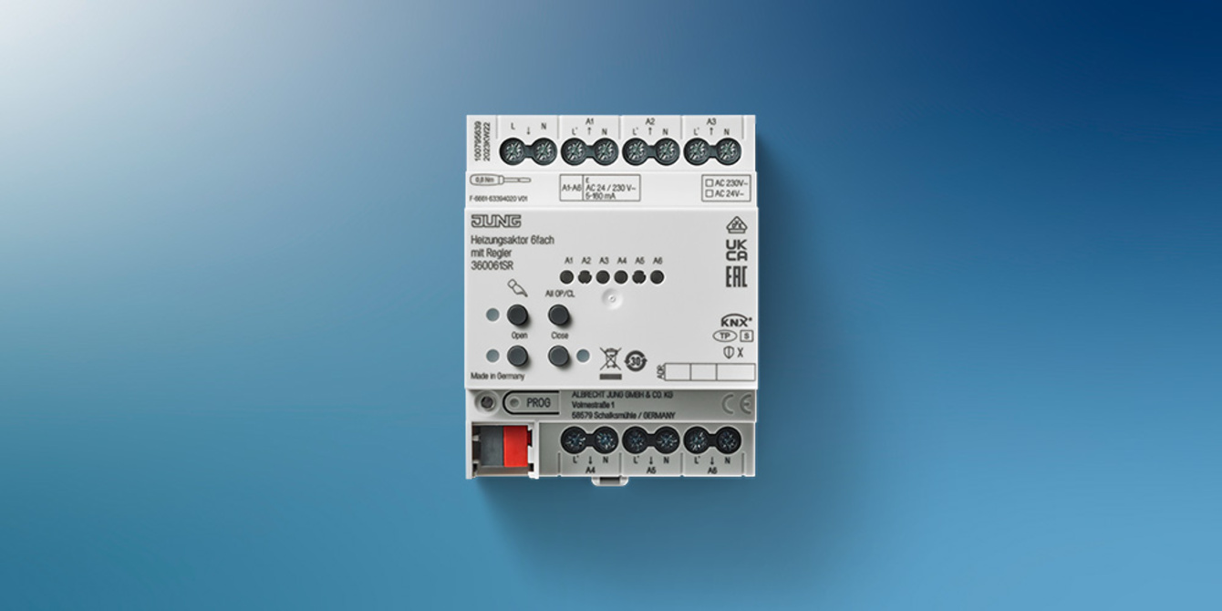 KNX Heizungsaktor 6-fach bei M&B Elektrotechnik GmbH in Unterwellenborn OT Bucha