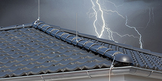 Äußerer Blitzschutz bei M&B Elektrotechnik GmbH in Unterwellenborn OT Bucha