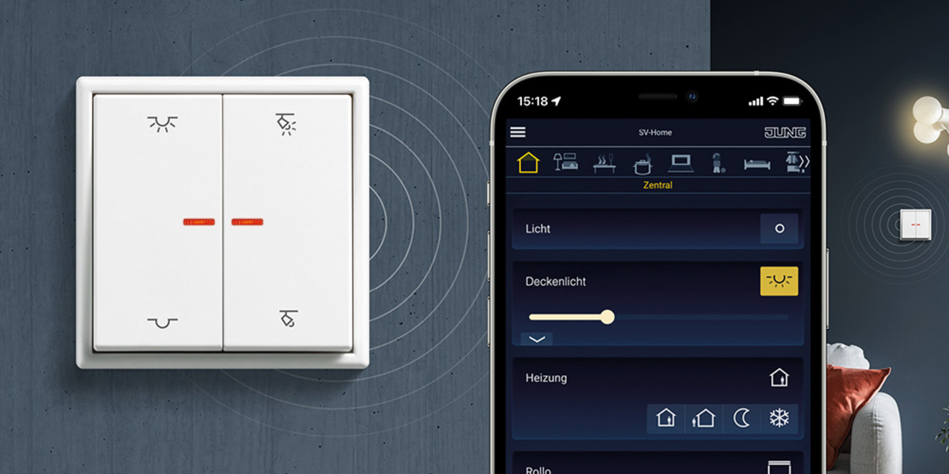 KNX RF Taster bei M&B Elektrotechnik GmbH in Unterwellenborn OT Bucha